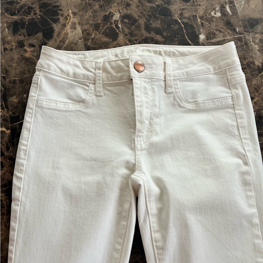 American Eagle Outfitters White Skinny super super stretch Jeans